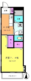 グリーンクレスト【2階】の間取り