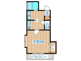 VIEN VERT【1階】の間取り