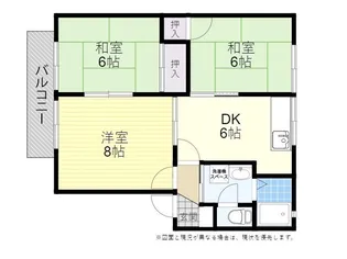 3DKの間取り画像