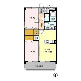 メゾン286【2階】の間取り
