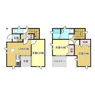 ハーモニーコートの間取り