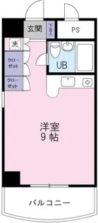 ハヤシビル【8階】の間取り