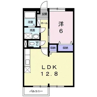 コンフォート2【1階】の間取り