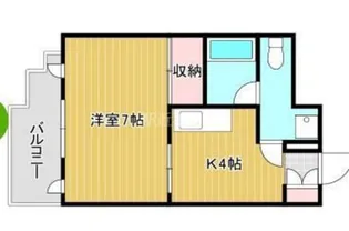 サンビル【4階】の間取り