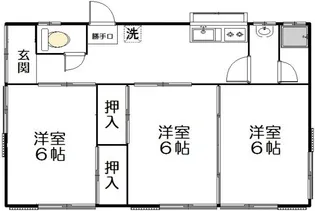 静岡県袋井市久能【一戸建】の間取り
