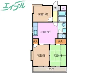 RafagaI【2階】の間取り