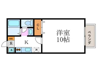 グランド-ルA【2階】の間取り