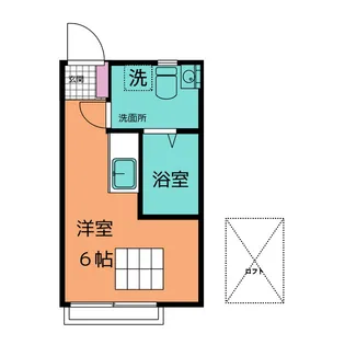 フローラ2【1階】の間取り