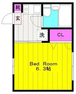 エスペランサ調布【2階】の間取り
