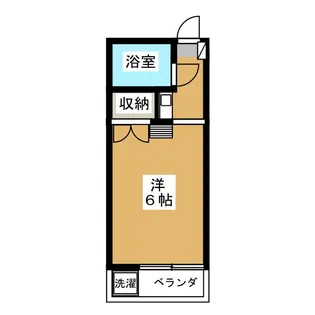 クローバーハウス【1階】の間取り