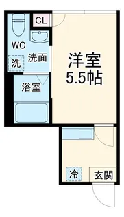 Ambition検見川【1階】の間取り