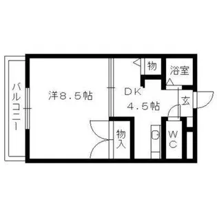 静岡県浜松市中央区幸1【マンション】の間取り