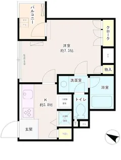 パティオス11番街【2階】の間取り