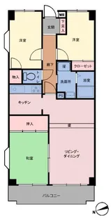 タワービレッジ鷺沼【3階】の間取り