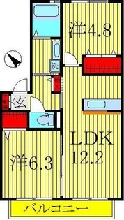 Crest plaisir【2階】の間取り