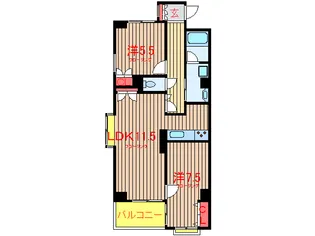 グランドセラーコート【3階】の間取り