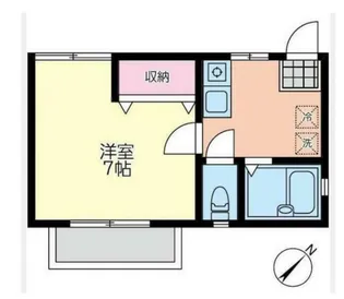 ハイグッチハイム【2階】の間取り