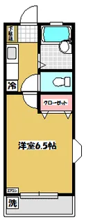 キャッスル小平【1階】の間取り