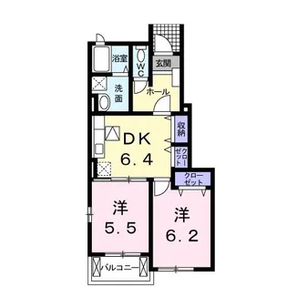 アイビー【1階】の間取り