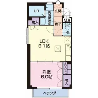 ディテール【1階】の間取り