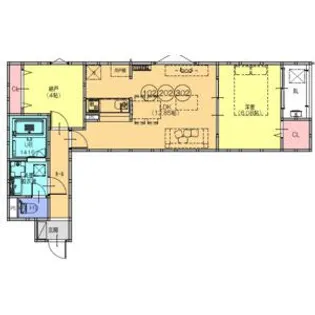 F+style東港町【2階】の間取り
