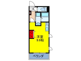 プレシャス中宮【3階】の間取り