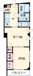 ロワジール【3階】の間取り