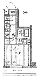 東京都練馬区関町北5【マンション】の間取り