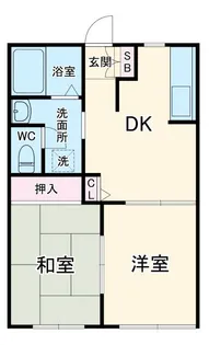 パークハイム【2階】の間取り
