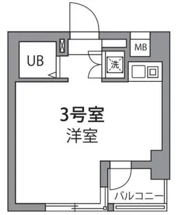 ワールドレジデンス大森【2階】の間取り