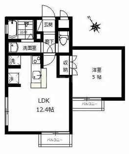 埼玉県さいたま市見沼区東大宮5【マンション】の間取り