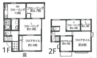 東京都世田谷区世田谷2【一戸建】の間取り