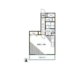 東京都杉並区高円寺南1【マンション】の間取り