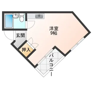 大阪府大阪市此花区春日出北1【マンション】の間取り