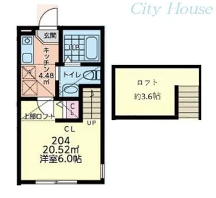 リオガーデン【1階】の間取り