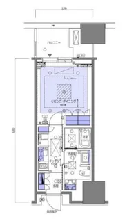 麻布台ヒルズレジデンスB【6階】の間取り