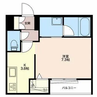 ショコラ【2階】の間取り