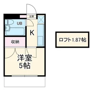 サンタリーベ【1階】の間取り