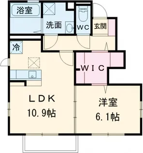 ステラB棟【2階】の間取り