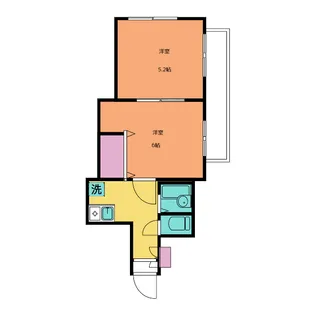 Sakura Hills【1階】の間取り