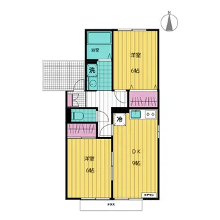 ファミリア21 A【1階】の間取り