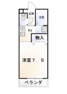 NASA21【3階】の間取り