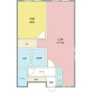 愛知県名古屋市守山区小幡常燈【マンション】の間取り