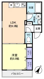 ジーメゾン八千代エクシア【3階】の間取り