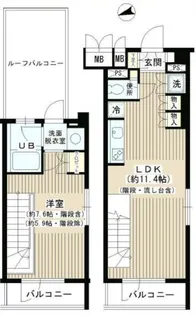 アルビレオ【4階】の間取り