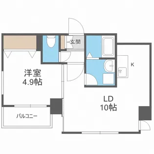 プロヴィデンス宮の森【3階】の間取り