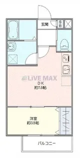 ジーメゾン厚木愛甲【2階】の間取り