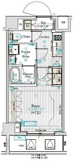 ブライズフォルム墨田【6階】の間取り