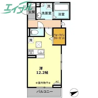 グランドネーフルときわ【3階】の間取り