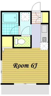 神奈川県川崎市中原区上新城1【アパート】の間取り